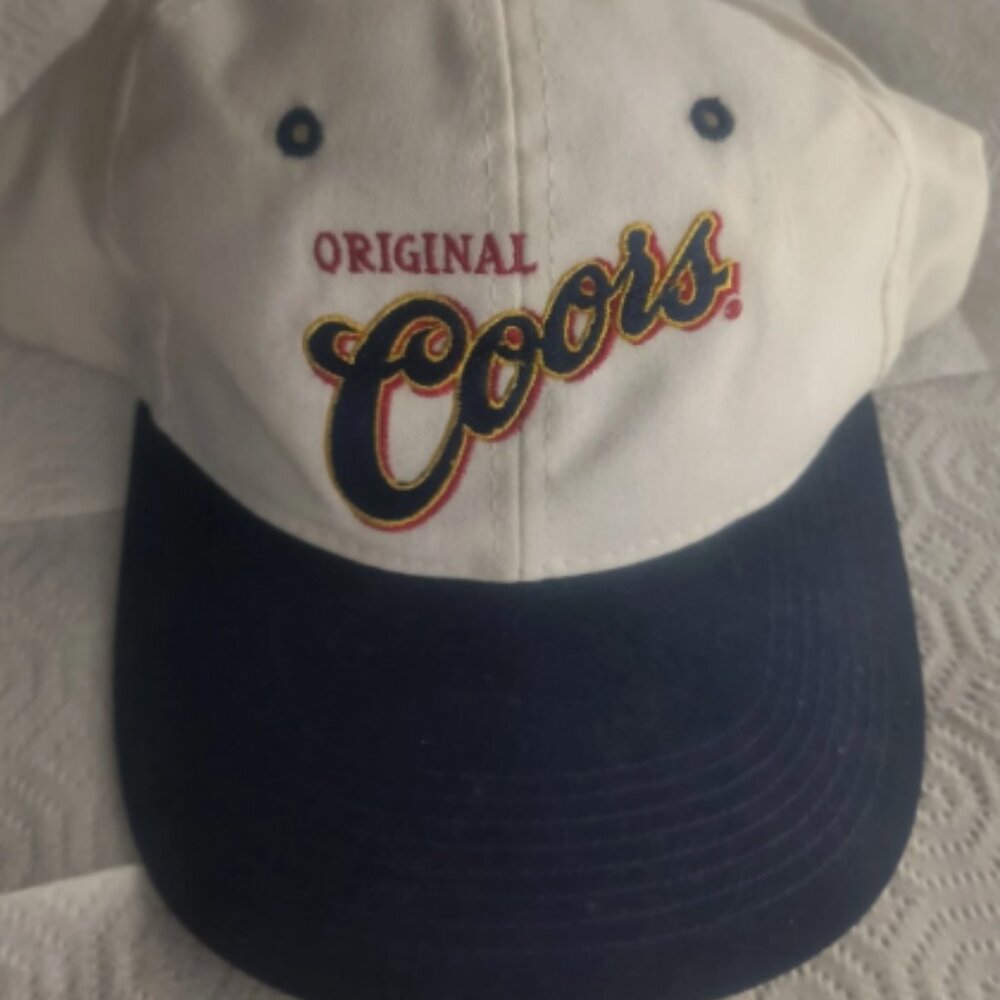 Original Hat Vintage White Snapback 90s Classic Promo